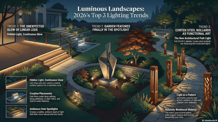 Top 3 Landscape Lighting Trends in 2026